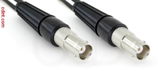 BFBF-196LN-4: Coaxial Cable, BNC female to BNC female, RG196 low noise ...