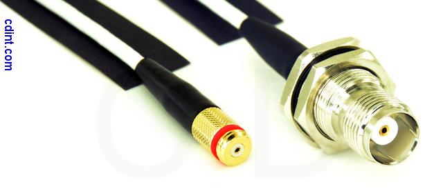 M25FTFBH-188-6: Coaxial Cable, 1/4-32 (S-93 compatible) female to TNC ...