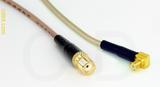 to MCX 90 degree plug