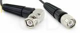 Coaxial Cable, BNC 90 degree (right angle) to TNC, RG174, 40 foot, 50 ohm