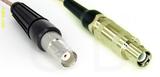 Coaxial Cable, BNC female to L1 (Lemo 1 compatible), RG316, 4 foot, 50 ohm