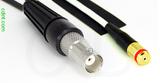Coaxial Cable, BNC female to 1/4-32 (S-93 compatible) female, RG188, 16 foot, 50 ohm