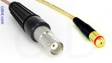 Coaxial Cable, BNC female to 1/4-32 (S-93 compatible) female, RG316, 6 foot, 50 ohm