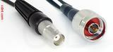 Coaxial Cable, BNC female to N, RG188, 20 foot, 50 ohm