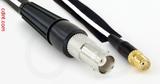 Coaxial Cable, BNC female to SMA female, RG196 low noise, 32 foot, 50 ohm