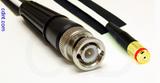 Coaxial Cable, BNC to 1/4-32 (S-93 compatible) female, RG188, 32 foot, 50 ohm
