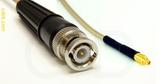 Coaxial Cable, BNC to MMCX plug (male contact), RG316, 3 foot, 50 ohm