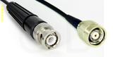 Coaxial Cable, BNC to TNC reverse polarity, RG174, 16 foot, 50 ohm