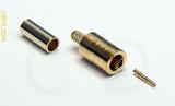 Connector, SMB, plug (female contact) (for RG174, RG178, RG188, RG196, RG316)