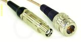 Coaxial Cable, L1 (Lemo 1 compatible) to N female, RG316, 1 foot, 50 ohm