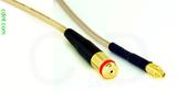 Coaxial Cable, 1/4-32 (S-93 compatible) female to MMCX plug (male contact), RG316, 32 foot, 50 ohm