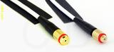 Coaxial Cable, 1/4-32 (S-93 compatible) female to 10-32 (Microdot compatible) female, RG188, 40 foot, 50 ohm