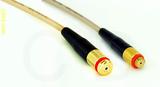 Coaxial Cable, 1/4-32 (S-93 compatible) female to 10-32 (Microdot compatible) female, RG316, 2 foot, 50 ohm