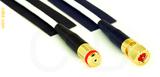 Coaxial Cable, 1/4-32 (S-93 compatible) female to 10-32 hex (Microdot compatible), RG188, 40 foot, 50 ohm
