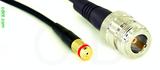 Coaxial Cable, 1/4-32 (S-93 compatible) female to N female, RG174, 5 foot, 50 ohm