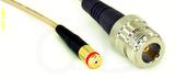Coaxial Cable, 1/4-32 (S-93 compatible) female to N female, RG316, 16 foot, 50 ohm