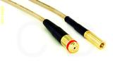 Coaxial Cable, 1/4-32 (S-93 compatible) female to SSMB, RG316, 40 foot, 50 ohm