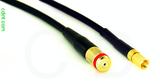 Coaxial Cable, 1/4-32 (S-93 compatible) female to SSMC, RG174, 5 foot, 50 ohm