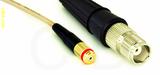 Coaxial Cable, 1/4-32 (S-93 compatible) female to TNC female, RG316, 32 foot, 50 ohm
