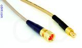 Coaxial Cable, 1/4-32 (S-93 compatible) to MCX plug (male contact), RG316, 20 foot, 50 ohm