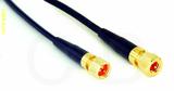 Coaxial Cable, 1/4-32 (S-93 compatible) to 10-32 hex (Microdot compatible), RG174, 8 foot, 50 ohm