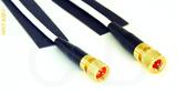Coaxial Cable, 1/4-32 (S-93 compatible) to 10-32 hex (Microdot compatible), RG188, 40 foot, 50 ohm