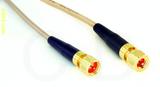 Coaxial Cable, 1/4-32 (S-93 compatible) to 10-32 hex (Microdot compatible), RG316, 4 foot, 50 ohm