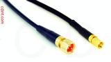Coaxial Cable, 1/4-32 (S-93 compatible) to SSMC, RG174, 3 foot, 50 ohm