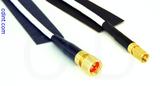 Coaxial Cable, 1/4-32 (S-93 compatible) to SSMC, RG188, 6 foot, 50 ohm