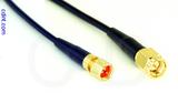 Coaxial Cable, 1/4-32 (S-93 compatible) to SMA, RG174, 12 foot, 50 ohm