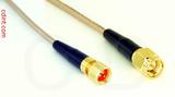 Coaxial Cable, 1/4-32 (S-93 compatible) to SMA, RG316, 5 foot, 50 ohm