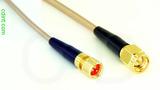 Coaxial Cable, 1/4-32 (S-93 compatible) to SMA, RG316 double shielded, 24 foot, 50 ohm