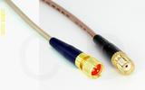 Coaxial Cable, 1/4-32 (S-93 compatible) to SMA female, RG316, 12 foot, 50 ohm