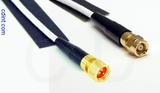 Coaxial Cable, 1/4-32 (S-93 compatible) to SMC (Subvis), RG188, 5 foot, 50 ohm