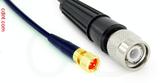 Coaxial Cable, 1/4-32 (S-93 compatible) to TNC, RG174 low loss, 2 foot, 50 ohm
