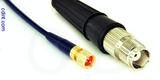 Coaxial Cable, 1/4-32 (S-93 compatible) to TNC female, RG174, 10 foot, 50 ohm