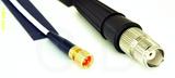 Coaxial Cable, 1/4-32 (S-93 compatible) to TNC female, RG188, 8 foot, 50 ohm
