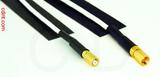 Coaxial Cable, 5-44 (mini-Microdot compatible) to SSMC, RG196 low noise, 8 foot, 50 ohm