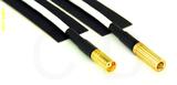 Coaxial Cable, MCX jack (female contact) to SSMB, RG188, 1 foot, 50 ohm
