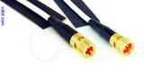 Coaxial Cable, 10-32 (Microdot compatible) to 1/4-32 (S-93 compatible), RG188, 10 foot, 50 ohm