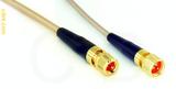 Coaxial Cable, 10-32 (Microdot compatible) to 1/4-32 (S-93 compatible), RG316 double shielded, 4 foot, 50 ohm