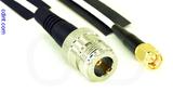 Coaxial Cable, N female to SMA, RG188, 20 foot, 50 ohm