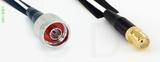 Coaxial Cable, N to SMA female, RG196 low noise, 16 foot, 50 ohm