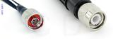 Coaxial Cable, N to TNC, RG196 low noise, 6 foot, 50 ohm