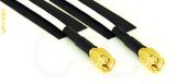 Coaxial Cable, SSMA to SSMA, RG188 low noise, 8 foot, 50 ohm