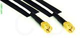 Coaxial Cable, SSMA to SSMA, RG196 low noise, 40 foot, 50 ohm