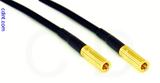 Coaxial Cable, SSMB to SSMB, RG174 low loss, 3 foot, 50 ohm