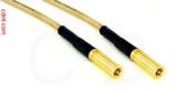 Coaxial Cable, SSMB to SSMB, RG316, 5 foot, 50 ohm
