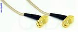 Coaxial Cable, SMA 90 degree (right angle) to SMA 90 degree (right angle), RG316, 16 foot, 50 ohm