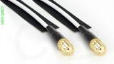 Coaxial Cable, SMA female to SMA female, RG188, 40 foot, 50 ohm